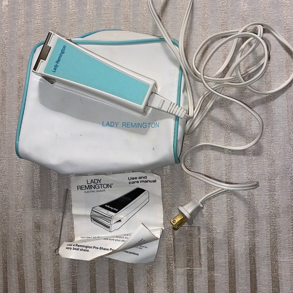 LADY REMINGTON ELECTRIC SHAVER 1989 VINTAGE